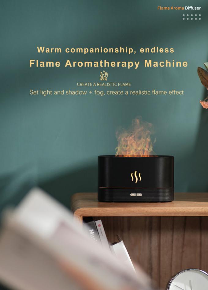 2023 جدید Humidifier Ultrasonic Humidifier Flame USB Tabletop Humidifier روغن پخش کننده Aroma Humidifier بهترین محصول فروخته شده 3