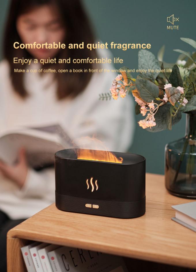2023 جدید Humidifier Ultrasonic Humidifier Flame USB Tabletop Humidifier روغن پخش کننده Aroma Humidifier بهترین محصول فروخته شده 7