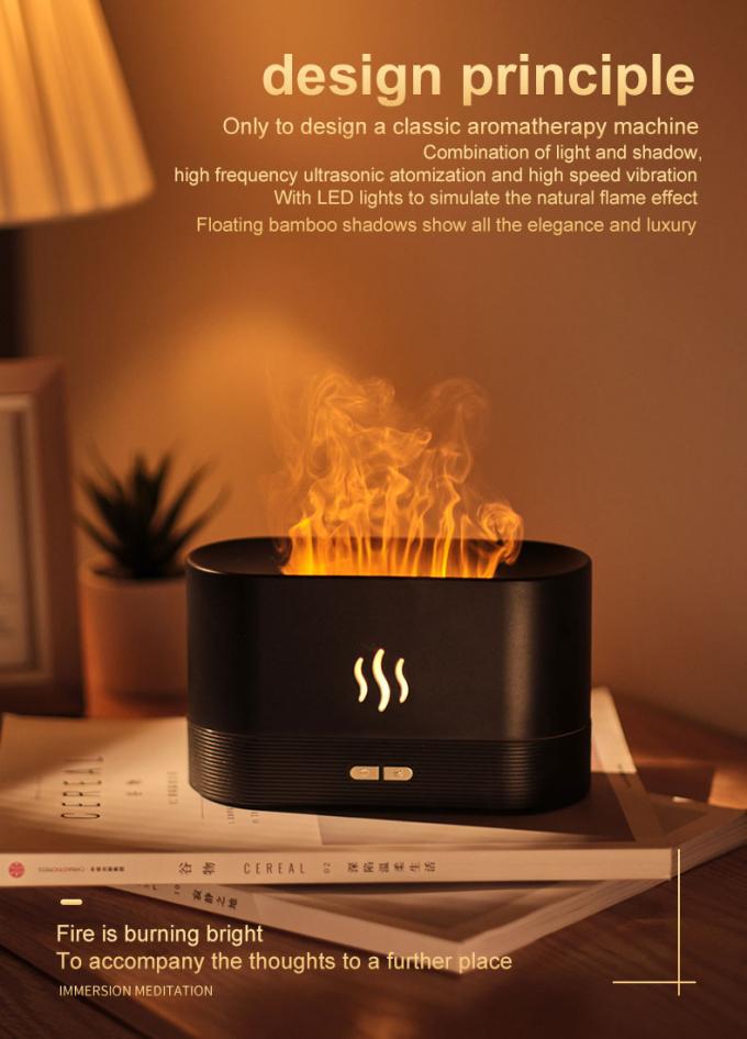 2023 جدید Humidifier Ultrasonic Humidifier Flame USB Tabletop Humidifier روغن پخش کننده Aroma Humidifier بهترین محصول فروخته شده 6