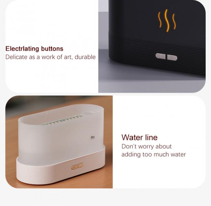 2023 جدید Humidifier Ultrasonic Humidifier Flame USB Tabletop Humidifier روغن پخش کننده Aroma Humidifier بهترین محصول فروخته شده 13