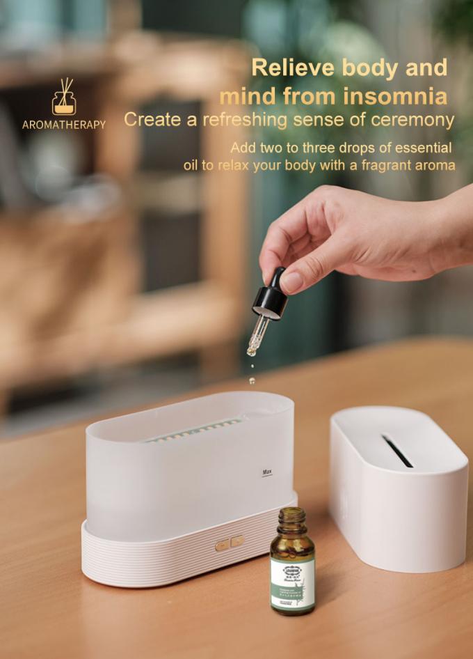 2023 جدید Humidifier Ultrasonic Humidifier Flame USB Tabletop Humidifier روغن پخش کننده Aroma Humidifier بهترین محصول فروخته شده 8