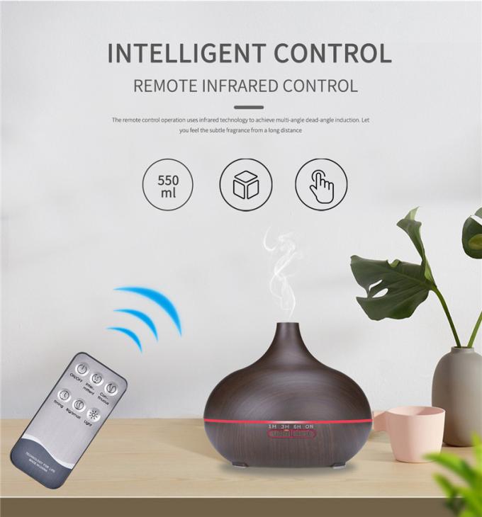 فروش داغ رنگارنگ LED Light Air Humidifier Diffuser روغن ضروری چوب دانه های ضروری روغن های ضروری Humidifier هوا 0