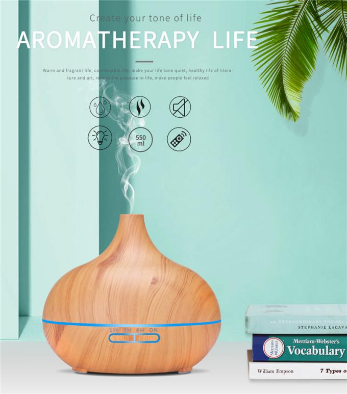 فروش داغ رنگارنگ LED Light Air Humidifier Diffuser روغن ضروری چوب دانه های ضروری روغن های ضروری Humidifier هوا 4