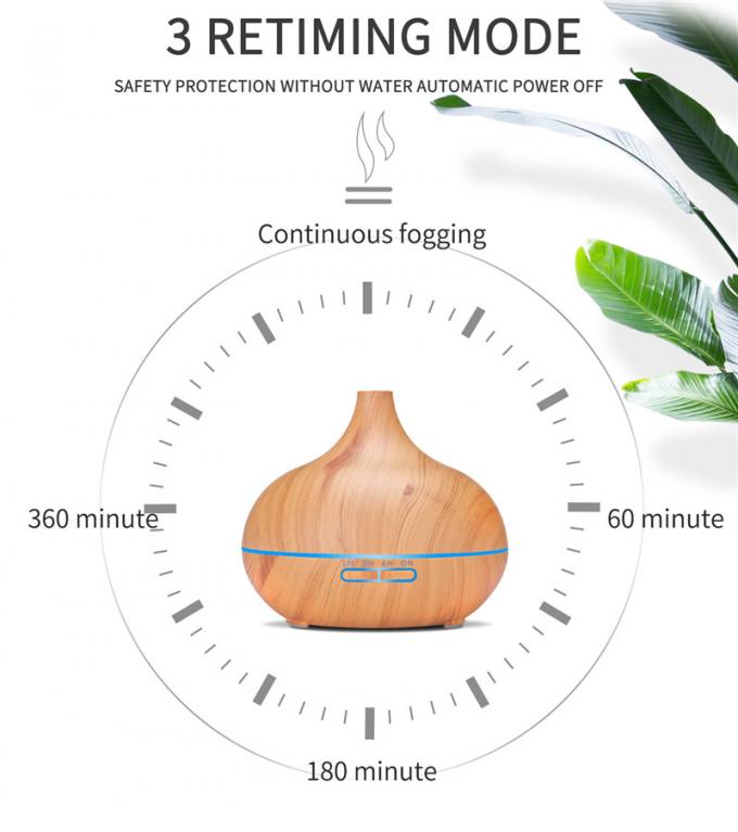 فروش داغ رنگارنگ LED Light Air Humidifier Diffuser روغن ضروری چوب دانه های ضروری روغن های ضروری Humidifier هوا 11