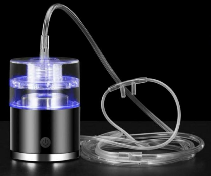 Homefish 2021 OEM شیشه هیدروژن ژنراتور بطری آب SPE PEM تکنولوژی آب یونیزر آب هیدروژن قابل حمل 10