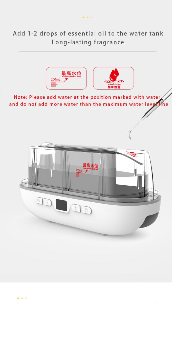 2023 طراحی جدید دیفیوزر شعله فوق صوتی 200 میلی لیتر RGB Light Flame Humidifier With Remote Controller Aroma Diffuser برای خانه 10