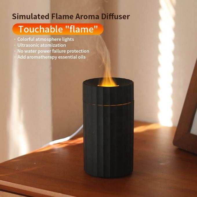 تازه وارد جدید Hot Usb شعله روغن ضروری Aroma Diffuser Ultrasonic Air Portable Waterless Humidifier 100Ml آویزان کننده عطر ماشین 0
