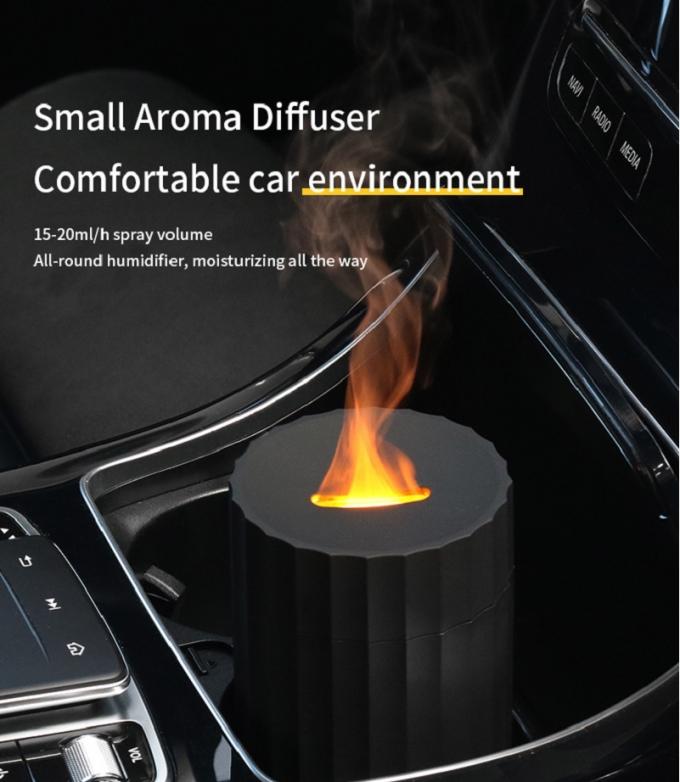تازه وارد جدید Hot Usb شعله روغن ضروری Aroma Diffuser Ultrasonic Air Portable Waterless Humidifier 100Ml آویزان کننده عطر ماشین 5