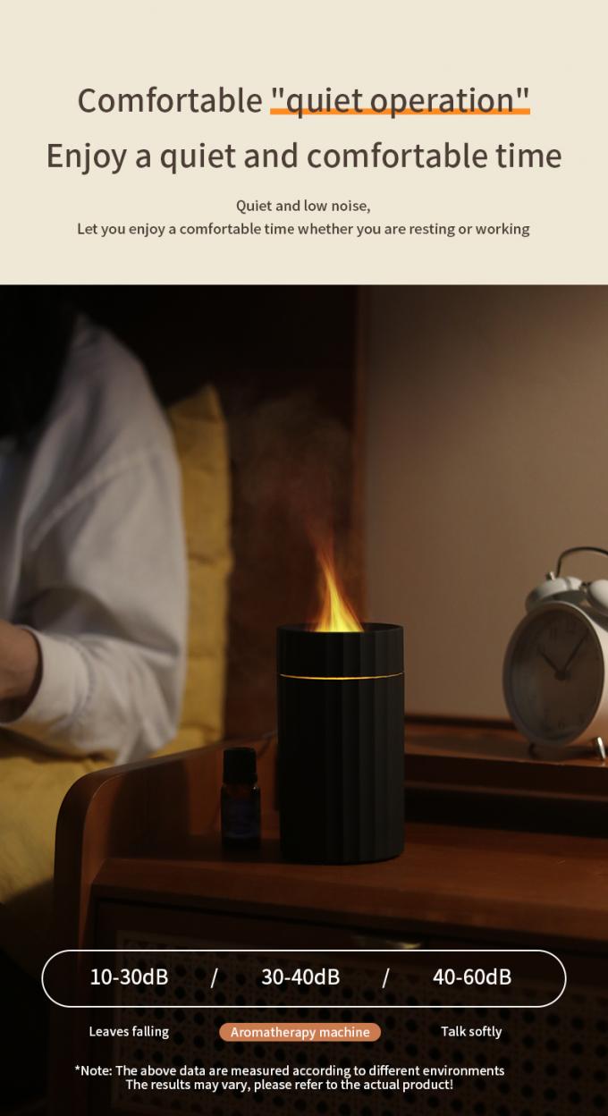 تازه وارد جدید Hot Usb شعله روغن ضروری Aroma Diffuser Ultrasonic Air Portable Waterless Humidifier 100Ml آویزان کننده عطر ماشین 10