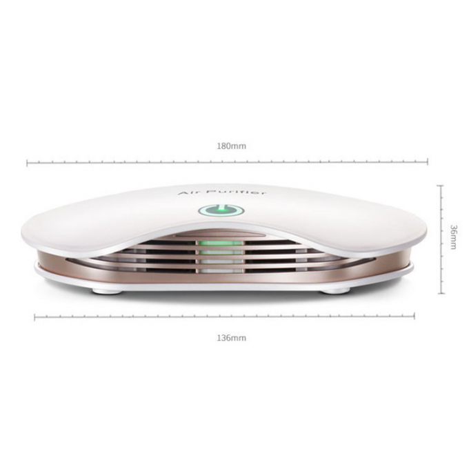HOMEFISH دستگاه تصفيه هواي اتومبيل هوشمند با نيروي USB 181x130x36mm 10