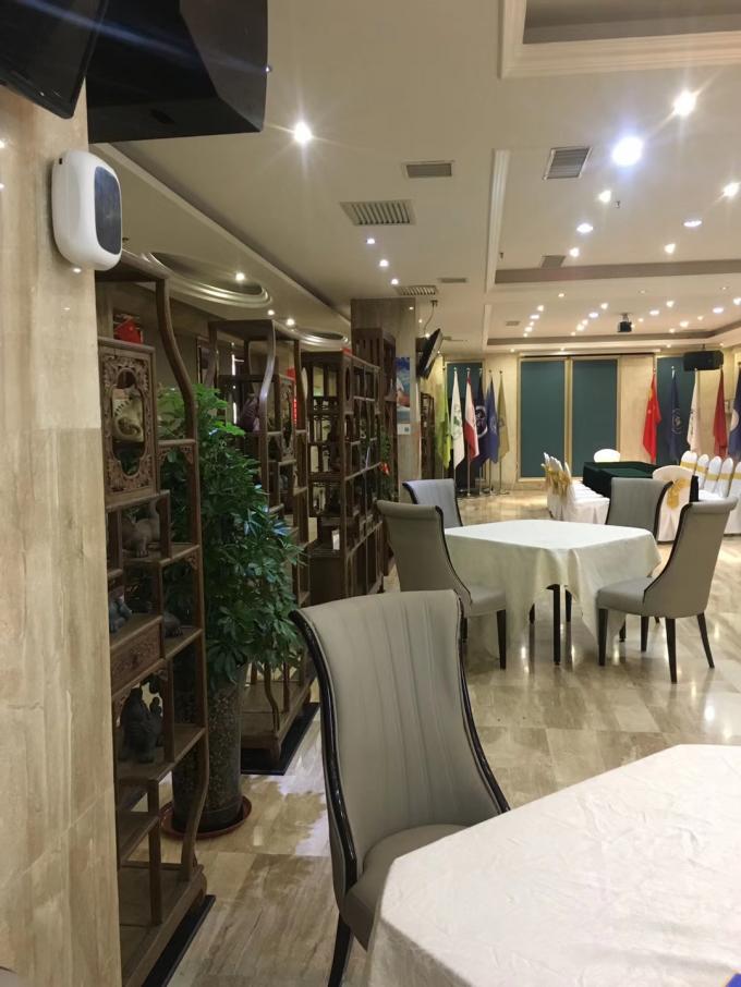صفحه نمایش ال ای دی دستگاه آروماتراپی روغن های ضروری در مقیاس بزرگ نانوسپرای آروماتراپی خاموش هوشمند دوبرابر استفاده 10