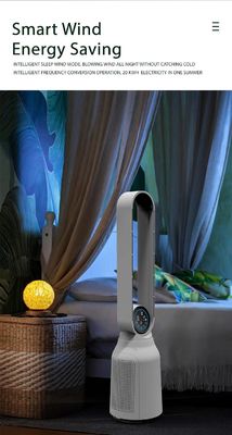 قیمت مناسب HOMEFISH صفحه لمسی پاک کننده هوا خانگی فن ایستاده بدون تیغه 8 چرخ دنده سرعت قابل تنظیم آنلاین