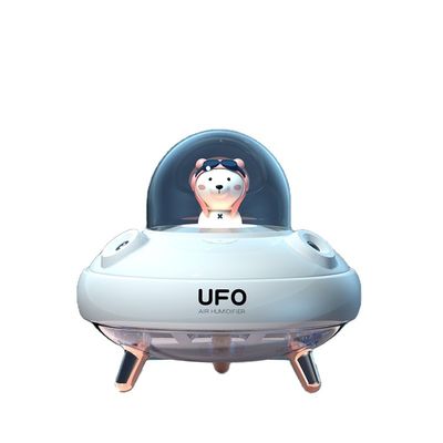HOMEFISH مینی استام تبخیر فوق صوتی USB شارژ هوشمند کوچک قابل حمل دکوراتیو Cool Mist 2021 مرطوب کننده UFO قابل شارژ