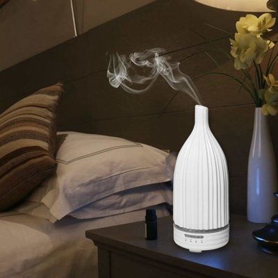 فروش داغ 120 میلی لیتر الگانت خانه آرام روغن پخش کننده سيرامک عطر عطر پخش کننده فوق صوتي سيرامک عطر پخش کننده