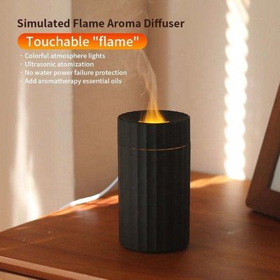 تازه وارد جدید Hot Usb شعله روغن ضروری Aroma Diffuser Ultrasonic Air Portable Waterless Humidifier 100Ml آویزان کننده عطر ماشین