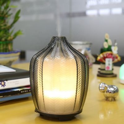 قیمت مناسب ماهی خانگی OEM هنر تجاری شیشه ای آروما دیفوزر نبولیزر روغن ضروری 120 میلی لیتر دستگاه بویایی فوق صوت آنلاین