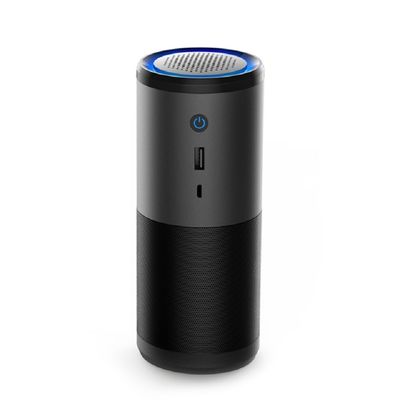 قیمت مناسب هوم فیش 4 در 1 فولاد فعال آيون منفی HEPA پاک کننده هوا Micro USB شارژ آنلاین
