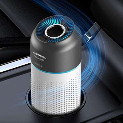 قیمت مناسب HOMEFISH PM2.5 TVOC حسگر پاک کننده هوا خودرو با کنترل حرکتی فیلتر Hepa آنلاین