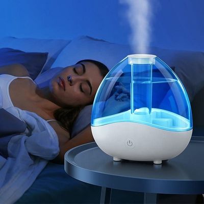 قیمت مناسب HOMEFISH رطوبت دهنده اتاق فوق صوتی 2 سرعت ظرفیت بزرگ 1.5L آنلاین