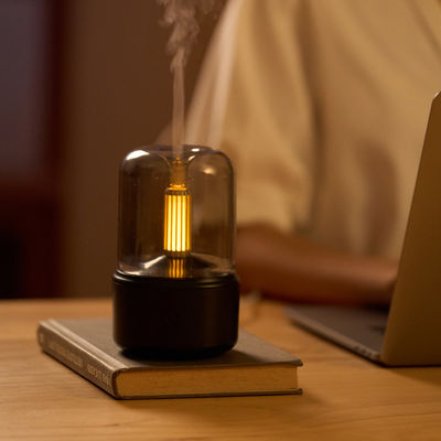 قیمت مناسب حفاظت از شکستن قدرت از طریق USB Creative Candlelight Aromatic Diffuser و Humidifier آنلاین