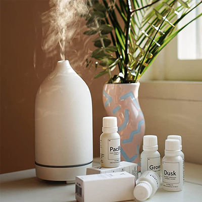 قیمت مناسب Homefish Aromaterapia Diffusor Geur 5 رنگ Diffuser 100ml سرامیک هوا Diffuser روغن ضروری آنلاین