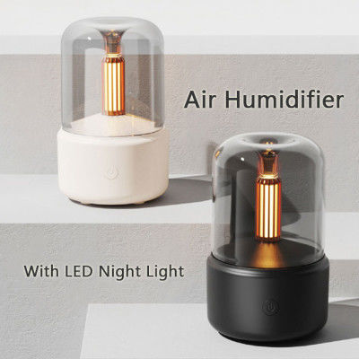 قیمت مناسب H2o اسپری مه ساز Fogger Aroma Diffuser روغن ضروری اتومبیل مرطوب کننده هوا مینی اتمسفر شبیه سازی شمع نور مرطوب کننده آنلاین