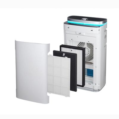 قیمت مناسب HOMEFISH OEM پاک کننده هوا آيونيزر بزرگ ماشین لباسشویی کربن پمبرسیه اودارا اتاق بزرگ بهترین فیلتر H13 هپا پاک کننده هوا هوشمند وای فای آنلاین