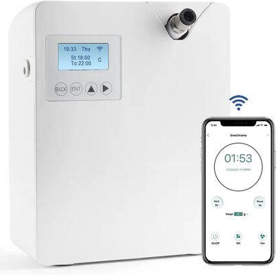 قیمت مناسب دستگاه هوای عطر HVAC کنترل از راه دور 300ML نوبولیزر هوا سرد قابل حمل دستگاه پخش کننده عطر هوشمند با بلوتوث آنلاین