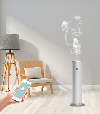 قیمت مناسب HOMEFISH دستگاه عطر روغن خالص خنک کننده 500 میلی لیتر آرمو دیفوسر نصب شده روی زمین WIFI آرمو دیفوسر برای لابی هتل آنلاین